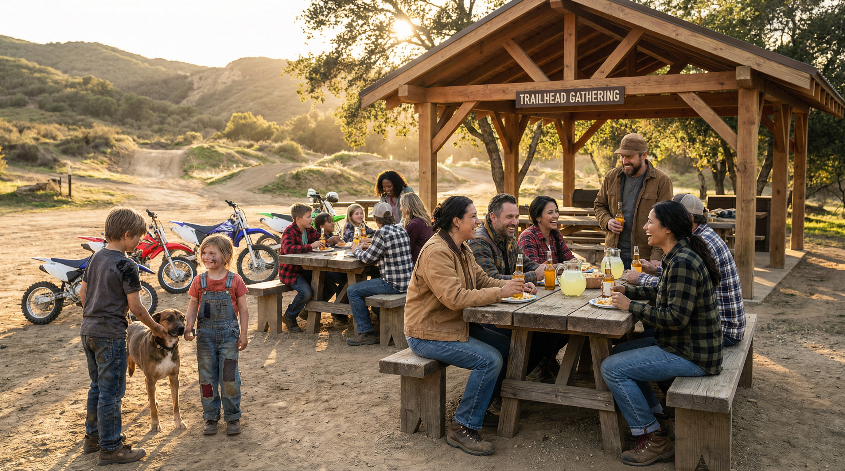 Authentic moto club community